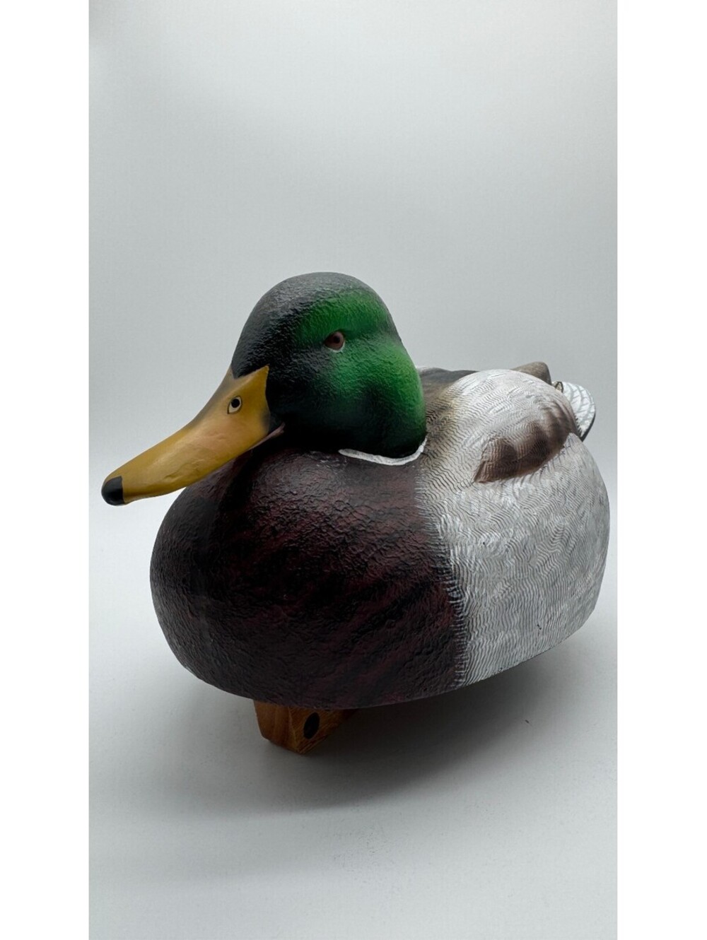 California Waterfowl Decoy of the Year Mallard Drake Resin Duck Decoy